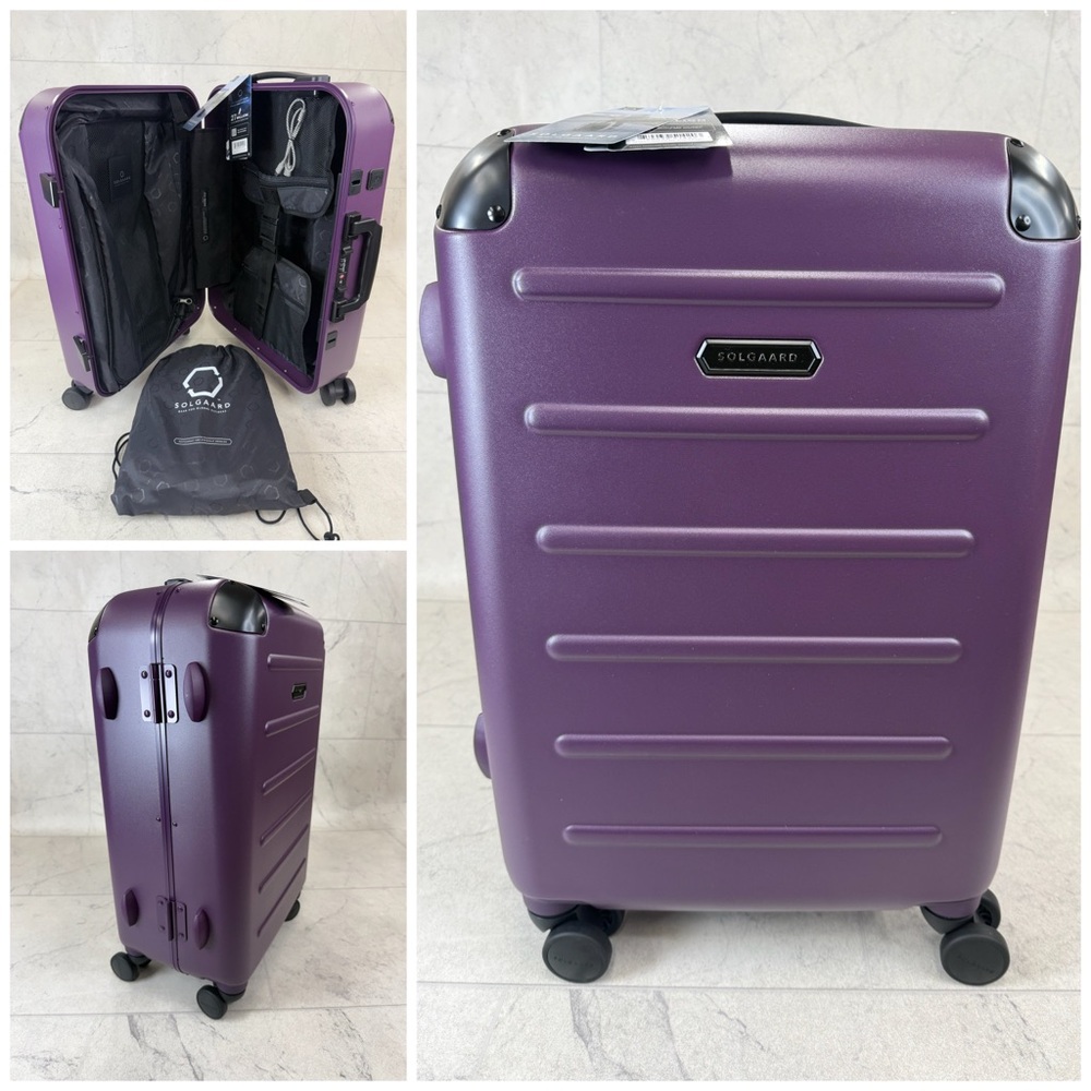 (SW-5) Solgaard Carry-On Luggage In Provence Purple